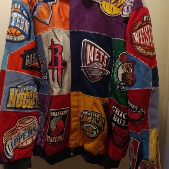 Jeff Hamilton original NBA jacket vintage - Picture 2 of 11